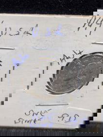 1944 Silver Mercury Dime - Better Grade!