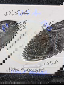 1943 Silver Walking Liberty Half Dollar - WWII Era!