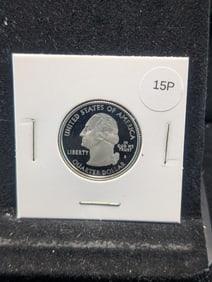 2008-S 90% Silver Proof State Quarter, Oklahoma (OK)