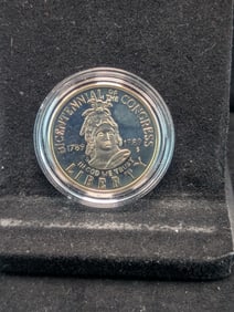 1989-S Proof Bicentennial Congress Clad Half Dollar