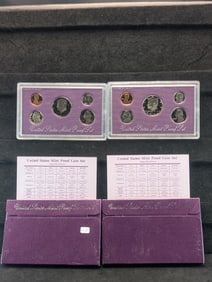 1990-S & 1991-S - Proof Sets w/original Packaging! - (10 Coins)