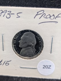 1993-S "Proof" Jefferson Nickel