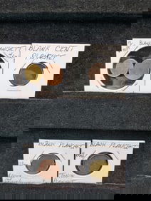 Five Blank Planchet Errors.