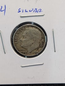 1964 Silver Roosevelt Dime