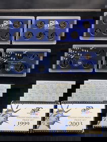 1999-S & 2003-S - Proof Sets w/original Packaging! - (19 Coins)