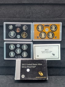 2012-S U.S. Mint "Silver Proof" set