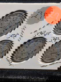 1934, 34-D, 39 Mercury Dimes