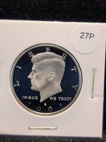 2008-S 90% Silver Proof Kennedy Half Dollar