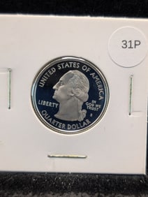 2008-S 90% Silver Proof State Quarter, Hawaii (HI)