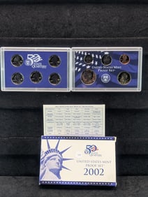 2002-S U.S. Mint Proof set
