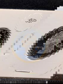 2004-S 90% Silver Proof State Quarter, Michigan (MI)