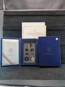 1993-S US Mint Prestige Set with (2) 90% Silver Coins