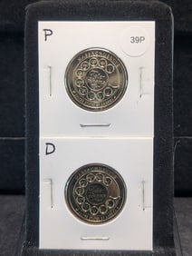 2020 P & D Uncirculated American Innovation Dollar, Massachusetts (MA)