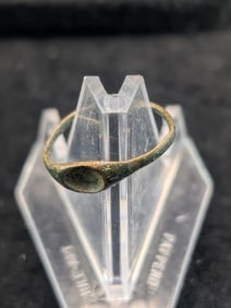 Pirate Era Bronze Ring, Very Rare, Over 300 Years Old!