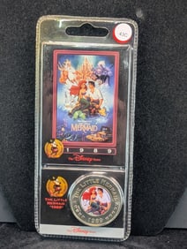 Disney's - The Little Mermaid, 1989 - Harder to Find, Brand New in Plastic Case, Great gift!
