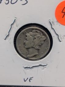 1930-S Mercury Dime