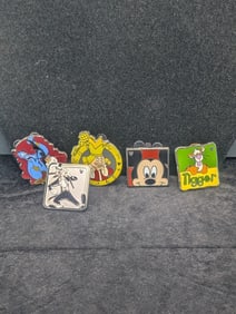 Five Disney Pins