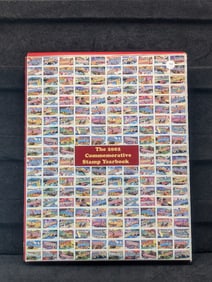 2002 USPS Hardbound Stamp Yearbook with Sealed Stamp Set, $25.30 FV