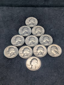 (11) 1976 Bicentennial Washington Quarters