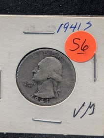 1941-S Washington Quarter
