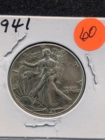 1941 Walking Liberty Half Dollar - Gem BU