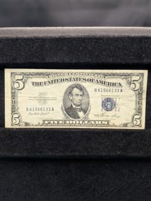 1953 $5 Silver Certificate FR-1655