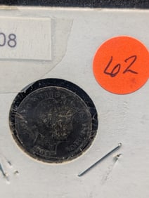 1908 Barber Dime