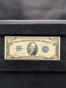 1934C $10 Silver Certificate FR-1704