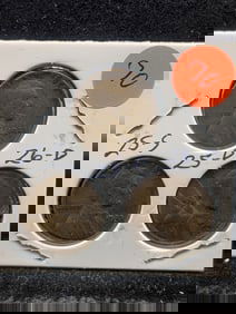 1925-S, 25-D, 26-D Lincoln Pennies