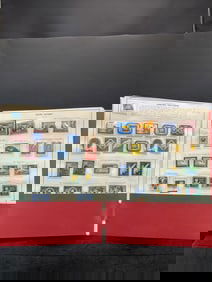 Complete United Nations Stamps ALL MOGNH