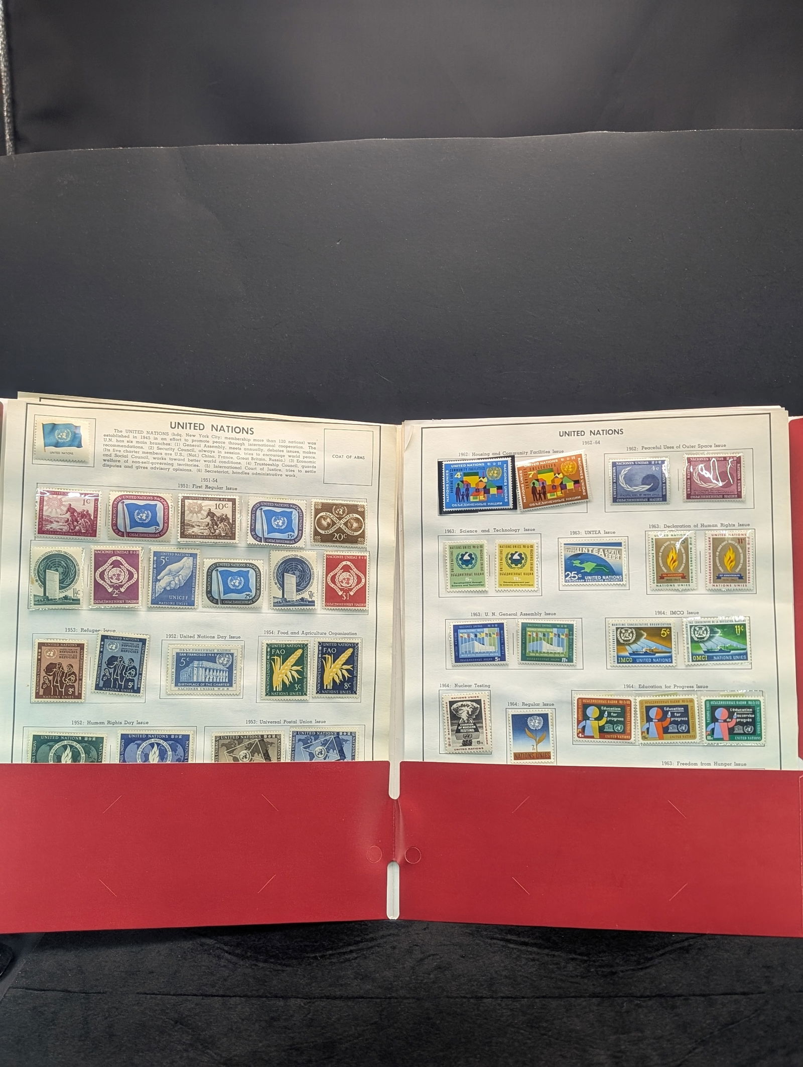 Complete United Nations Stamps ALL MOGNH: Complete United Nations Stamps ALL MOGNH