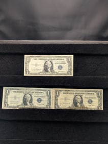 1935-E, 35-F, 35-G $1 Silver Certificates