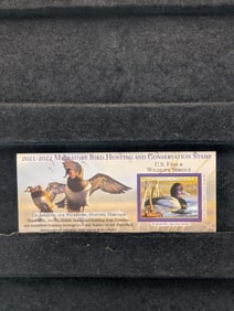 2021 Dept of Interior Duck Stamp Scott # RW88 MOGNH