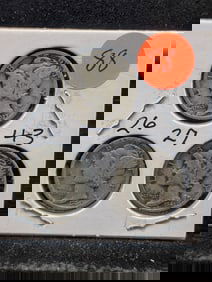 1926, 27, 43-D Mercury Dimes