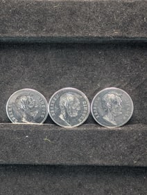 3- Abe Lincoln - Born / Died Tokens