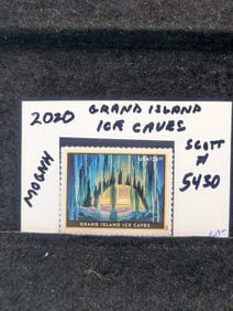 2020 US Grand Island Ice Cave Stamp Scott # 5430 MOGNH