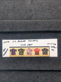 2012 US Aloha Shirts Line Set Scott # 4592-96 MOGNH