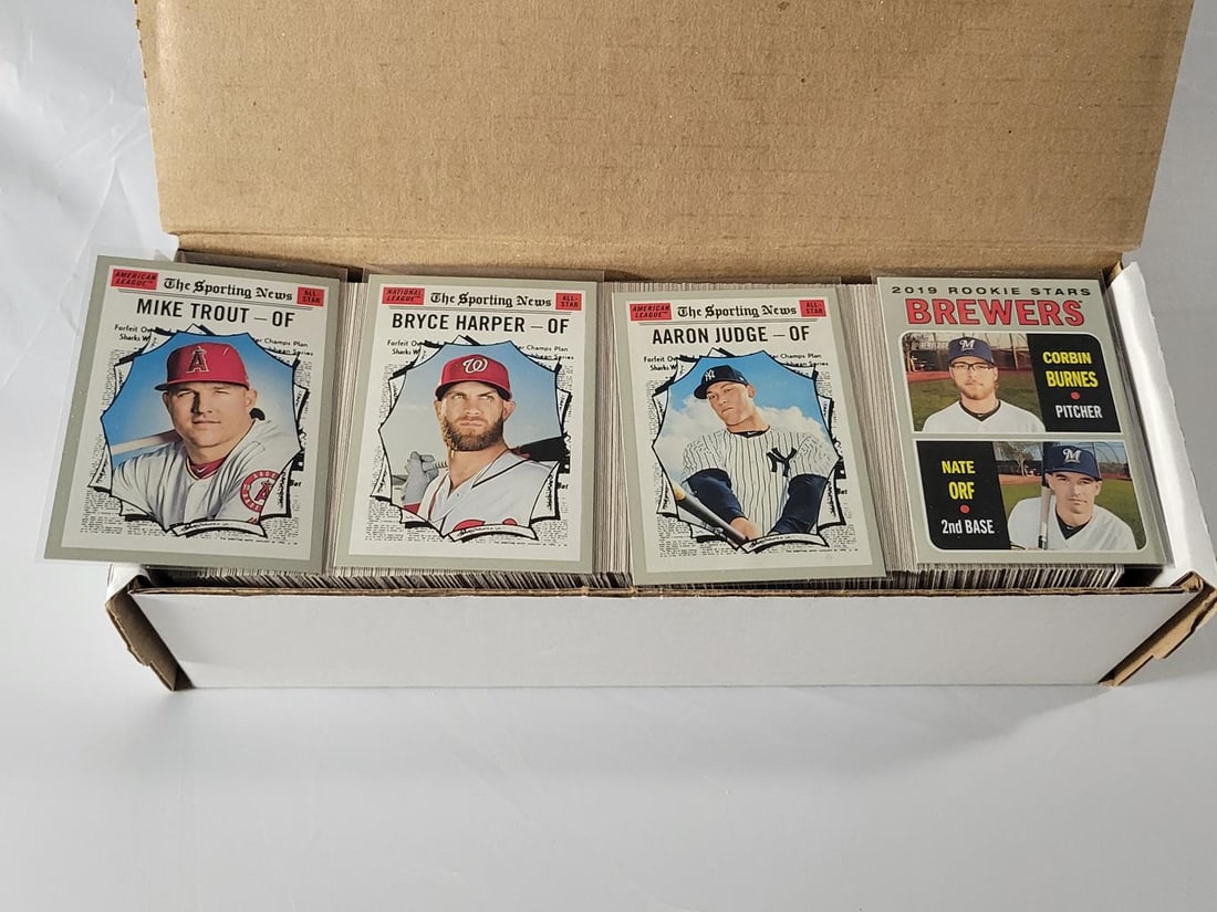 2019 Topps Heritage Base Set 1-400 (1 of 2)