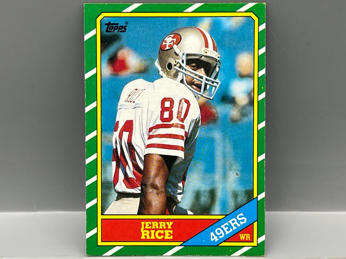1986 Topps Jerry Rice RC #161 (1 of 2)