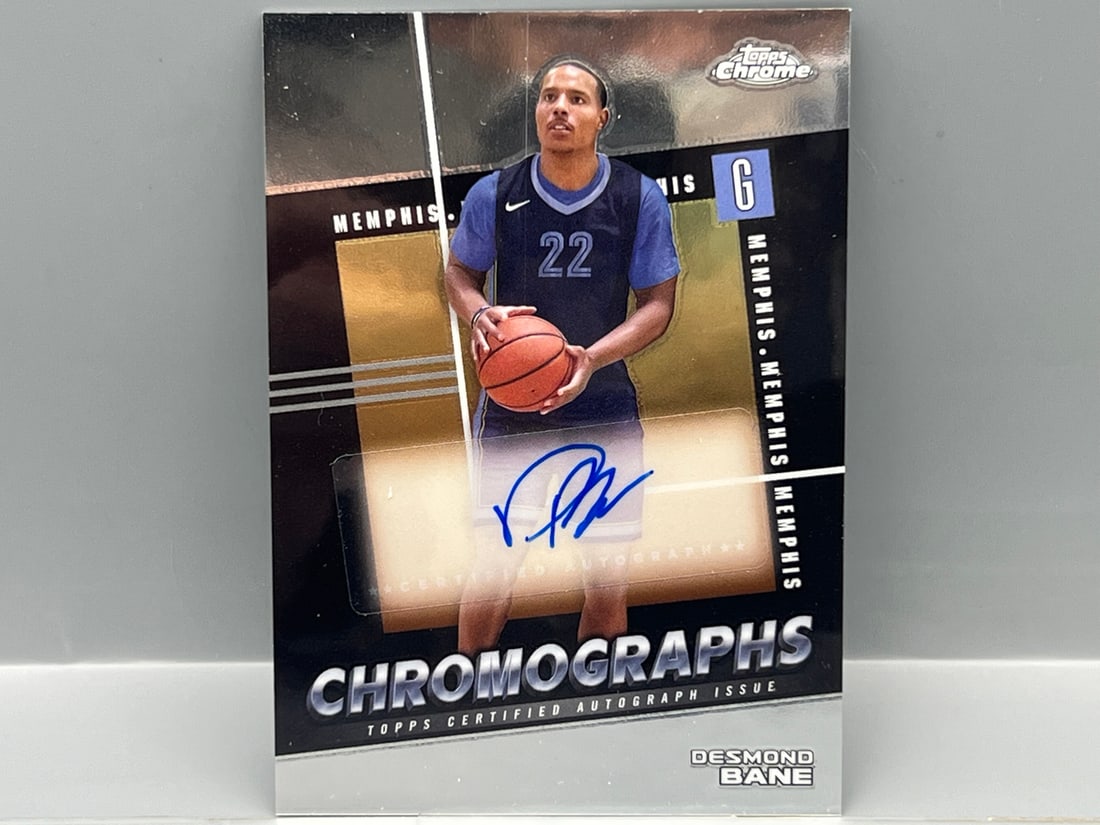 2025 Topps Chrome Desmond Bane Chromographs Auto #C-DB: 2025 Topps Chrome Desmond Bane Chromographs Auto #C-DB