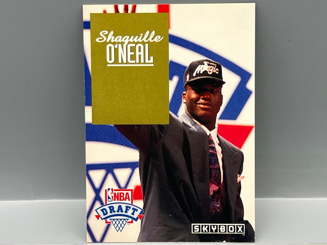 1992-93 Skybox Draft Picks Shaquille O'Neal RC #DP1: 1992-93 Skybox Draft Picks Shaquille O'Neal RC #DP1