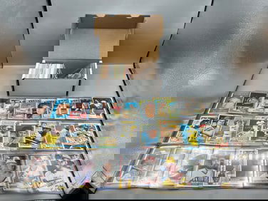 Box of Assorted Baseball Cards W/Stars and Some Vintage - Varying Conditions