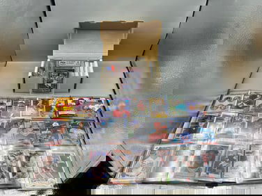 Box of Baseball Rookie and Prospect Cards W/ Some Stars - Varying Conditions