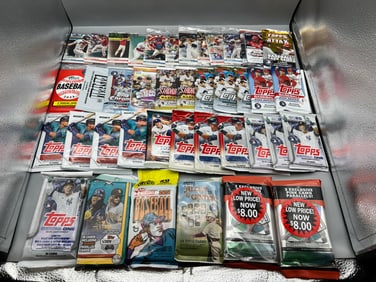 Lot of (40) Assorted Modern Baseball Factory Sealed Packs