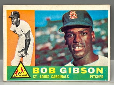 1960 Topps Bob Gibson #73 - 2nd Year Card