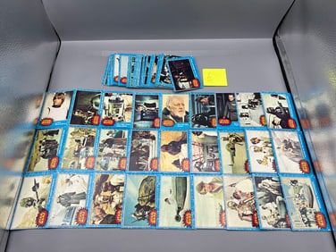 1977 Topps Star Wars Series One Near Complete Set - Missing 3 Cards