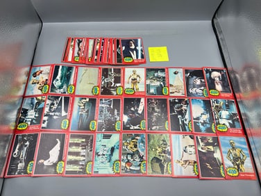 1977 Topps Star Wars Series Two Near Complete Set - Missing 9 Cards