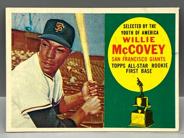 1960 Topps Willie McCovey RC #316
