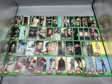 Lot of (45+) 1977 Topps Star Wars Series Four Cards - Varying Conditions