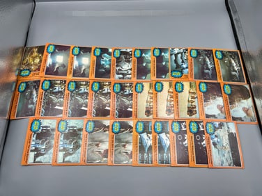 Lot of (25+) 1977 Topps Star Wars Series Five Cards - Varying Conditions